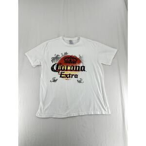 Corona Extra Men’s T-Shirt White Size XL